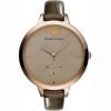 Emporio Armani AR7306 Oversized Leather Ladies Watch