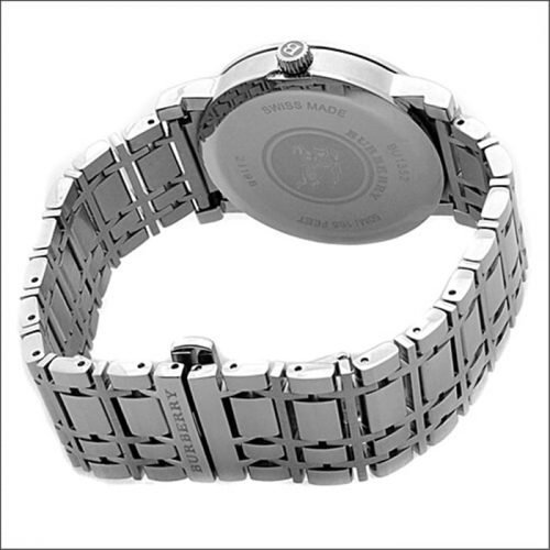Burberry BU1352 Heritage Rose Dial Stainless Steel Strap Mens Watch