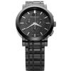 Burberry BU1385 Stainless Steel Case Black Ion Chronograph Mens Watch