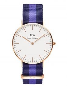 Daniel Wellington 0504DW Swansea Ladies' Rose Gold Classic Mid Size Watch 36mm