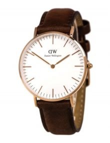 Daniel Wellington 0507DW St. Andrews Classic Women's Watch with Leather Band 36mm