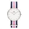 Daniel Wellington 0605DW Southampton Women's Classic White Dial with Multi-color Band 36mm