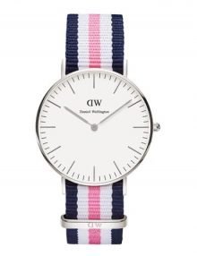 Daniel Wellington 0605DW Southampton Women's Classic White Dial with Multi-color Band 36mm