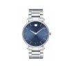 Movado 606688 Slim Classic Men's Watch with Blue Museum Dial