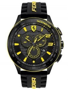 Ferrari Chronograph Quartz Black Men's Watch 0830139 $249.95 from designerswatch.Com