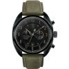 Scuderia Ferrari 0830146 Limited Edition Formula Italia Mens Green Leather Strap Black Dial Watch