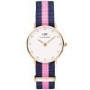 Daniel Wellington 0906DW Winchester Ladies' Gold Toned Watch with Muti-color Band 26mm
