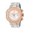 Invicta Men's 12430 "DNA Chronograph" Stainless Steel and 18k Rose Gold Ion Plating Bracelet Watch