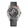 Hugo Boss Men's Quartz Watch with Black Dial Chronograph Display and Black silicone Strap 1512366 $239.95 - designerswatch.Com