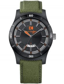 HUGO BOSS Orange Green cloth Mens Watch 1512533 $239.95 - designerswatch.Com
