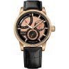 Hugo Boss Automatic Rose gold leather Strap Men's Watch 1512595 $359.95 - designerswatch.Com