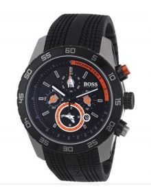 Hogo Boss 1512662 Motosports Anniversary Special Mens Chronograph Watch with Black Rubber Band