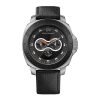 Hugo Boss Orange Black leather Strap Multi-eye Men's Watch 1512672 $299.95 designerswatch.Com