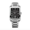 Hugo Boss 1512773 Men's Stainless Steel Rectangular Black Dial Bracelet Watch