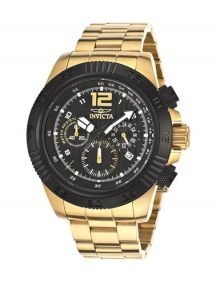 Invicta 15896 Men's "Speedway" 18k Gold-Plated Watch