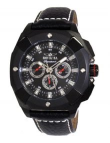 Invicta 7292 Signature II All Black Mens Chronograph Watch