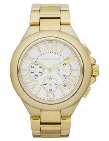 Michael Kors Camille gold-Tone Chronograph Ladies Watch MK5635 $159.95 - designerswatch.Com