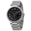 Michael Kors Skylar MK6053 Silver-Tone Stainless Steel Black Dial Womens Watch