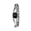 DKNY NY4632 Ladies Stainless Steel Twist Bracelet Black Dial Watch