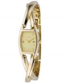DKNY NY4635 Ladies Gold Colour Analog Bracelet Watch