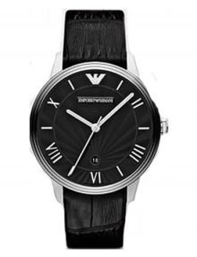Emporio Armani AR1611 Classic Men's Black leather Watch