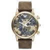 Emporio Armani AR1818 Classic Gents Gold Plated Stainless Steel Watch