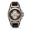 Fossil JR1157 Gents Brown Analog Dial & Leather Band Chronograph Watch