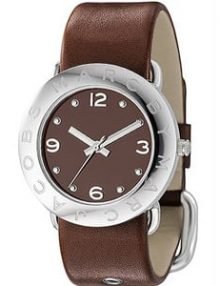 Marc by Marc Jacobs MBM1139 Amy Ladies Brown Dial Leather Strap Watch