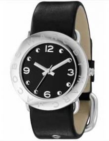 Marc by Marc Jacobs MBM1140 Amy Women's Black Leather Strap Watch