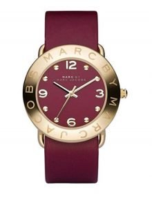 Marc By Marc Jacobs mbm1266 Baker Rose Tone Grey Leather Ladies Watch