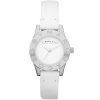 Marc by Marc Jacobs MBM1206 Womens White Dial & Leather Strap Watch with Silver Stainless Steel Case