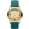 Marc by Marc Jacobs MBM1263 Baby Dave Champage Dial Blue Leather Unisex Watch