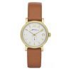Marc Jacobs MBM1317 Baker Mini White Dial Brown Leather Ladies Watch
