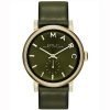 Marc by Marc Jacobs MBM1328 Ladiess Baker Olive Green Dial & Leather Band Watch