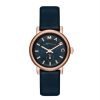 Marc by Marc Jacobs MBM1331 Womens Baker Navy Dial & Leather Band Watch