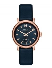 Marc by Marc Jacobs MBM1331 Womens Baker Navy Dial & Leather Band Watch