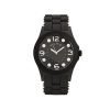 Marc by Marc Jacobs MBM2507 Ladies Black Dial & Silicone Band Watch