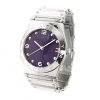 Marc by Marc Jacobs MBM3032 Womens Purple Dial Stainless Steel Bracelet Watch