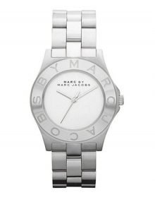 Marc by Marc Jacobs MBM3125 Ladies Blade White Dial Stainless Steel Watch