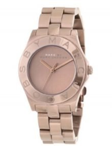 Marc by Marc Jacobs MBM3128 Womens Blade Brown Stainless Steel Watch