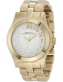 Marc by Marc MBM3134 Rivera gold plated stainless steel Tone Whtie Dial Analogstainless steel Ladies Watch