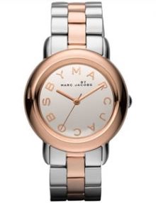 Marc by Marc Jacobs MBM3170 Ladiess Marci Mirror Silver Dial Two-Tone Stainless Steel Band Watch