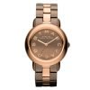 Marc by Marc Jacobs MBM3171 Ladies Marci Mirror Brown Dial Two-Tone Stainless Steel Strap Watch