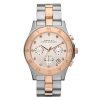 Marc Jacobs MBM3178 rose gold plated stainless steel Bezel Silver Dial Chronograph Ladies Watch