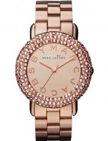 Marc By Marc Jacobs mbm3192 rose gold plated stainless steel Glitz Analog Ladies Watch