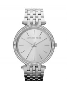 Michael Kors Silver Dail Stainless Steel Womens Watch MK3190 $129.95 - designerswatch.Com