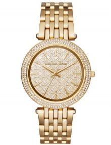 Michael Kors MK3398 Ladies' 39mm gold Stainless Steel Bracelet & Case Mineral Watch
