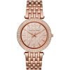 Michael Kors MK3399 Women's 39mm Rose gold Stainless Steel Bracelet & Case Mineral Watch