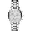 Michael Kors MK5428 Silver Small Runway Chronograph Lady Watch
