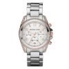 Michael Kors MK5459 Women's Blair Silver & Rose gold Stainless Steel Chronograph Watch